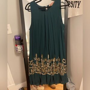 Anthropologie Beaded Dress